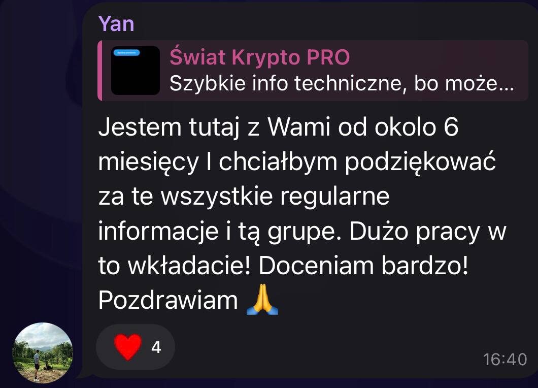 Opinia z Telegrama