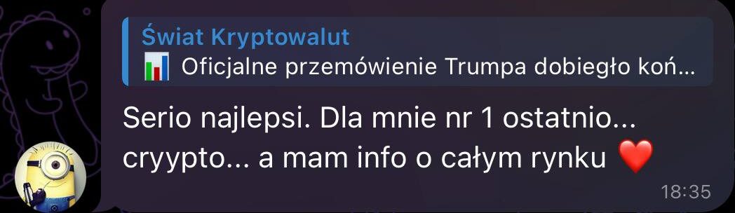Opinia z Telegrama